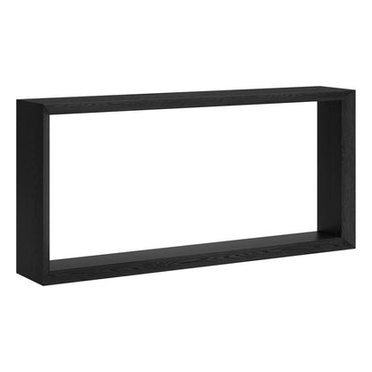 Hudson & Canal - Osmond 64in Wide Rectangular Console Table in Black Grain - AT2325 veiw 1