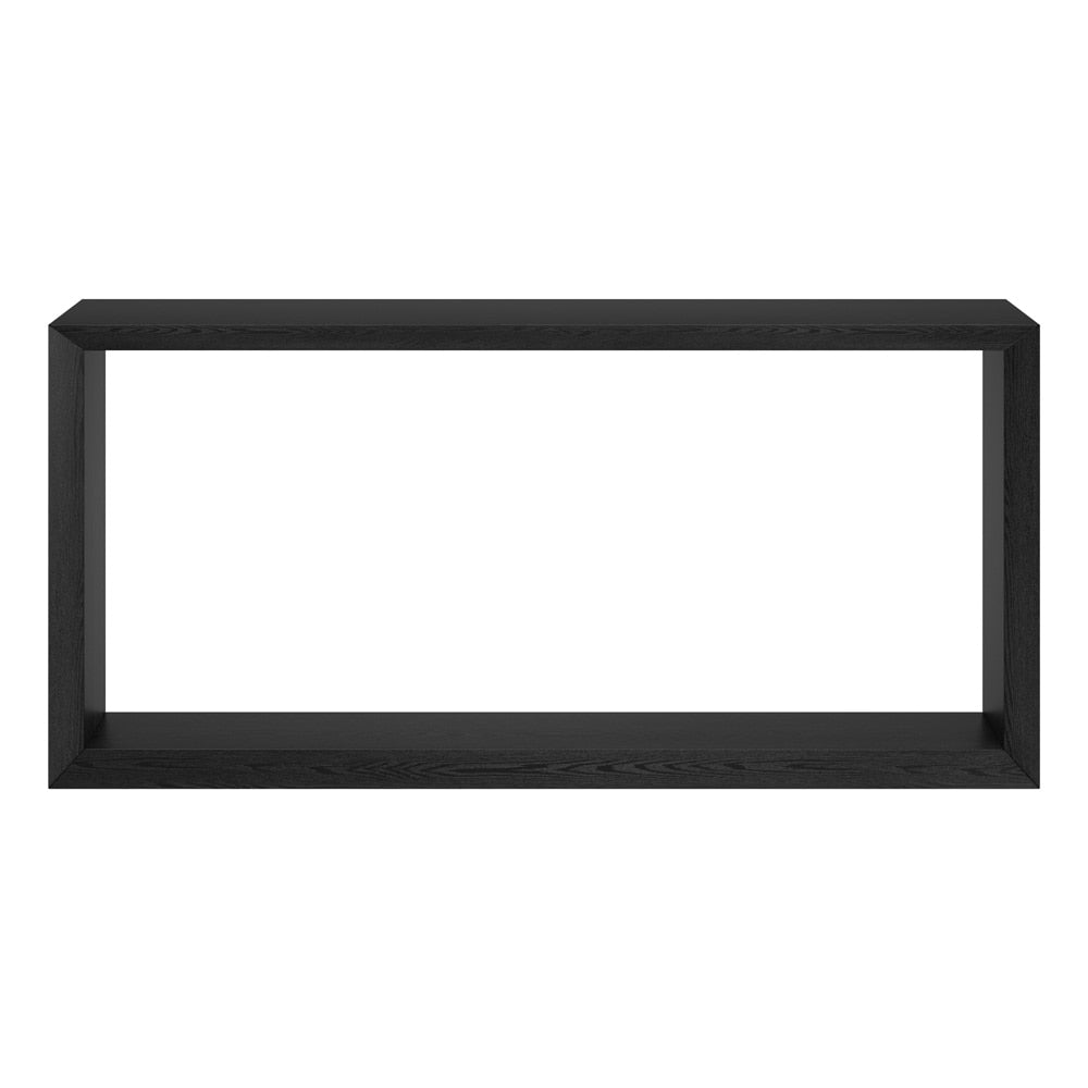 Hudson & Canal - Osmond 64in Wide Rectangular Console Table in Black Grain - AT2325 veiw 2