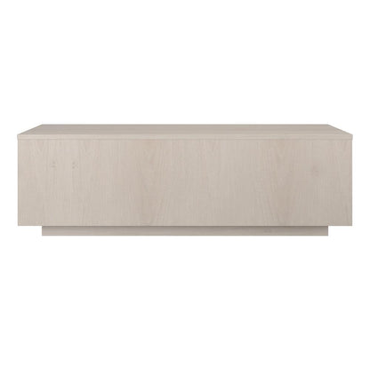Hudson & Canal - Paxton 48in Wide Rectangular Coffee Table in Alder White - CT2172 veiw 2