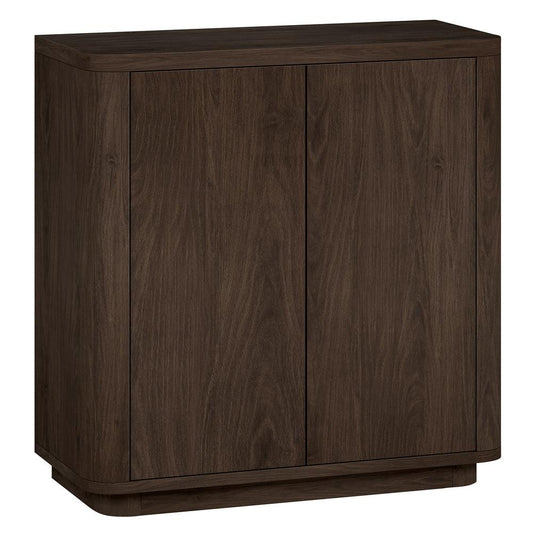 Hudson & Canal - Plympton 32in Wide Rectangular Accent Cabinet in Alder Brown - AC2224 veiw 1