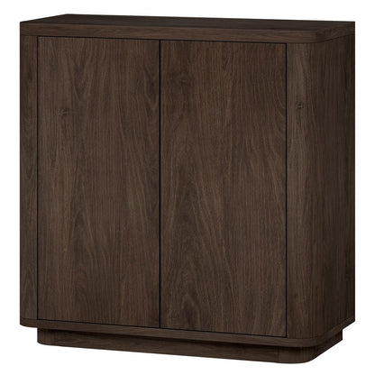 Hudson & Canal - Plympton 32in Wide Rectangular Accent Cabinet in Alder Brown - AC2224 veiw 3