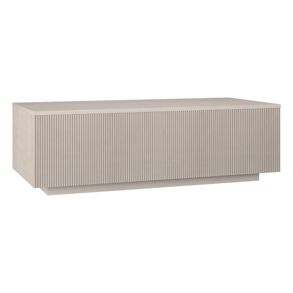 Hudson & Canal - Reyes 48in Wide Rectangular Coffee Table in Alder White - CT2171 veiw 1