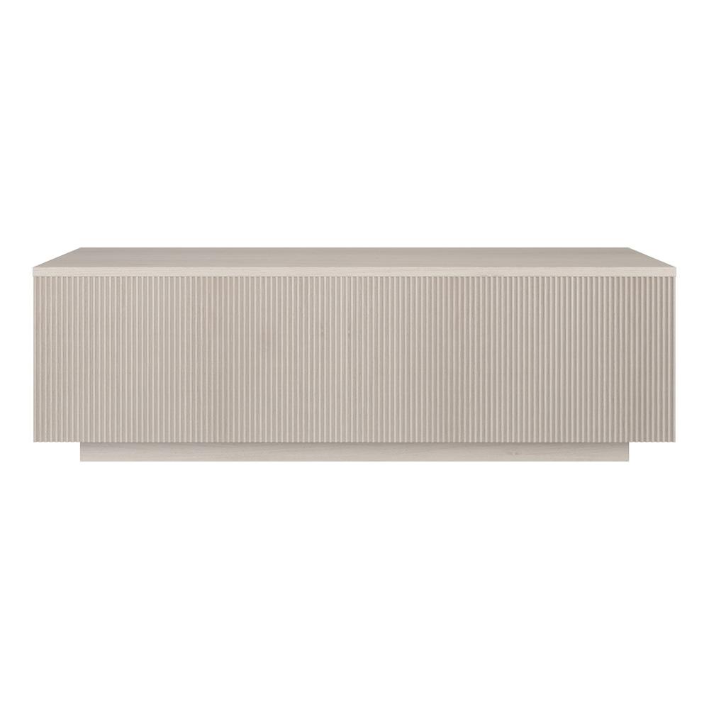 Hudson & Canal - Reyes 48in Wide Rectangular Coffee Table in Alder White - CT2171 veiw 2