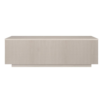 Hudson & Canal - Reyes 48in Wide Rectangular Coffee Table in Alder White - CT2171 veiw 2