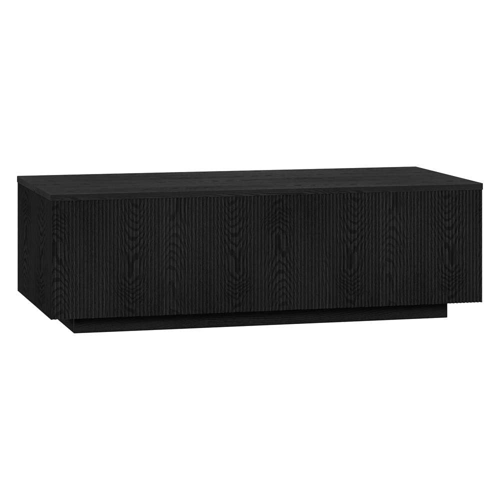 Hudson & Canal - Reyes 48in Wide Rectangular Coffee Table in Black Grain - CT2013 veiw 1