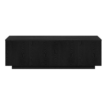 Hudson & Canal - Reyes 48in Wide Rectangular Coffee Table in Black Grain - CT2013 veiw 2