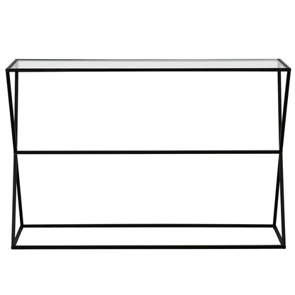 Hudson & Canal - Sabrina 45in Wide Rectangular Console Table in Blackened Bronze - AT0933 veiw 3
