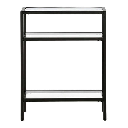 Hudson & Canal - Sivil 22in Wide Rectangular Console Table in Blackened Bronze - AT1165 veiw 3