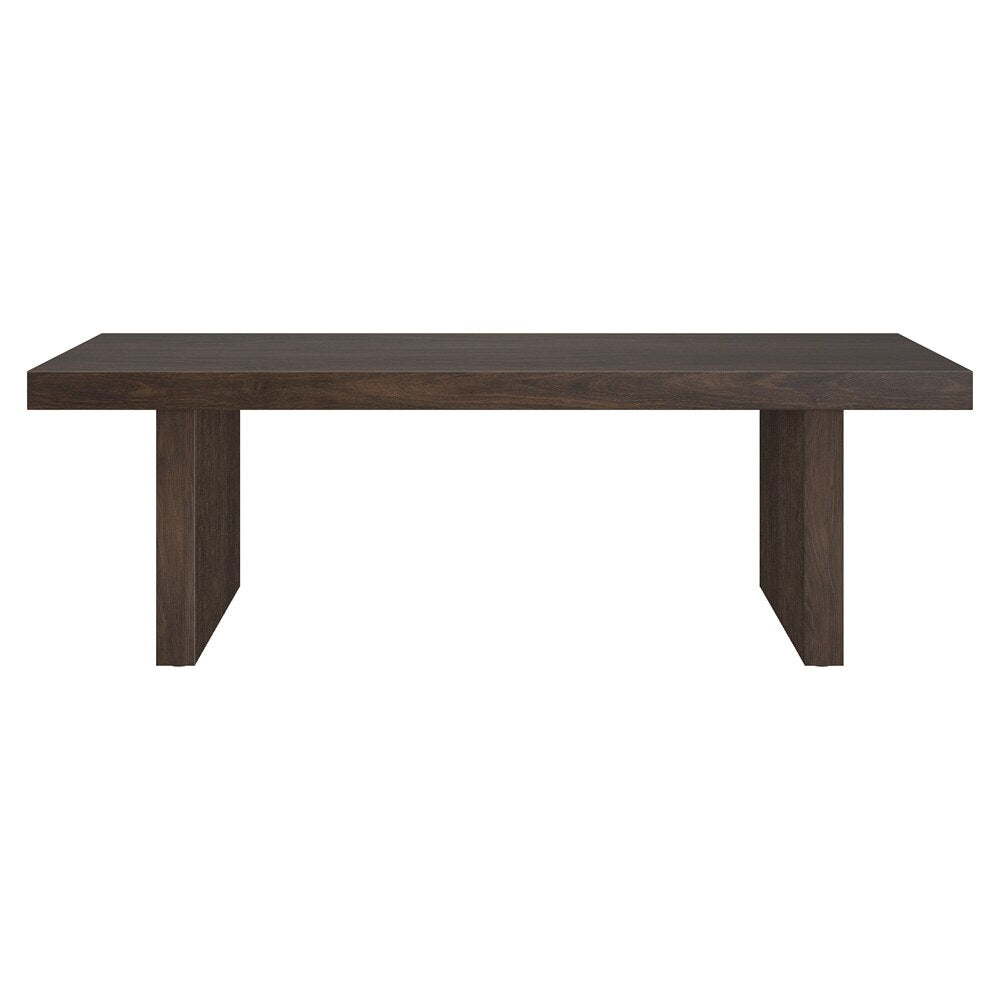 Hudson & Canal - Soren 48in Wide Rectangular Coffee Table in Alder Brown - CT2395 veiw 2