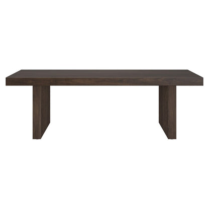 Hudson & Canal - Soren 48in Wide Rectangular Coffee Table in Alder Brown - CT2395 veiw 2