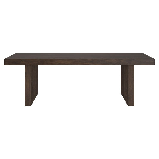 Hudson & Canal - Soren 48in Wide Rectangular Coffee Table in Alder Brown - CT2395 veiw 2