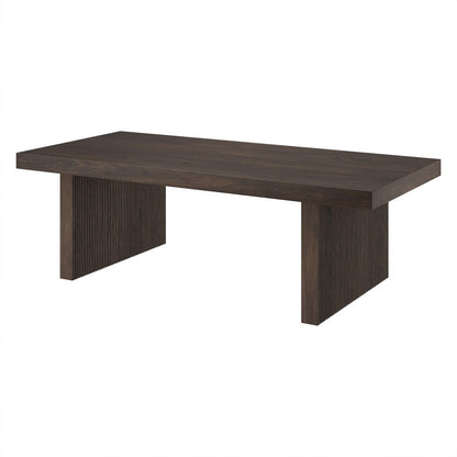 Hudson & Canal - Soren 48in Wide Rectangular Coffee Table in Alder Brown - CT2395 veiw 3