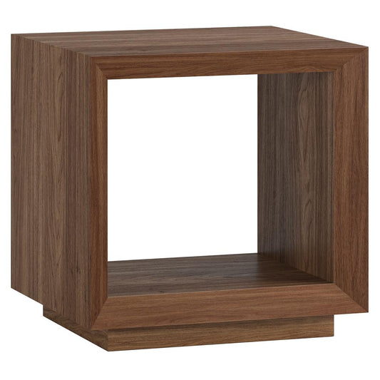 Hudson & Canal - Tannen 22in Wide Rectangular Side Table in Satin Walnut - ST2345 veiw 1