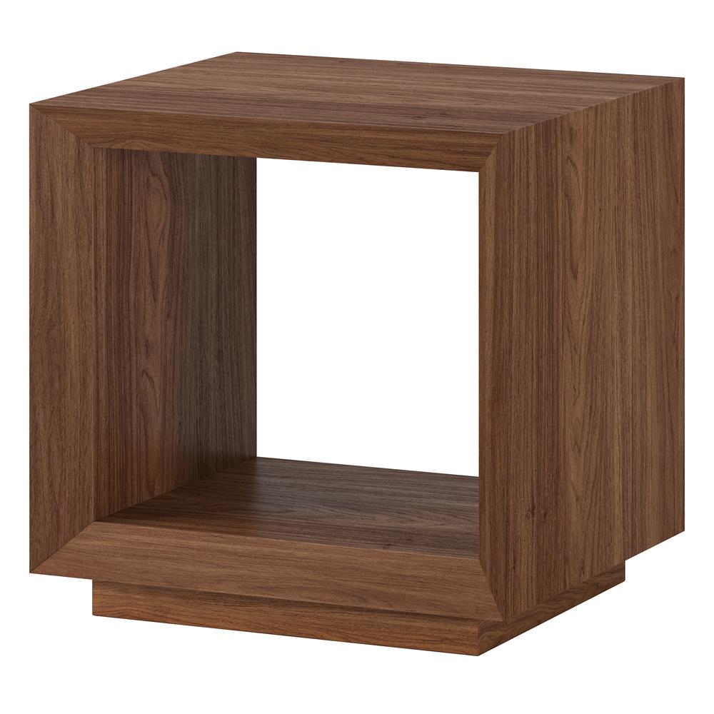 Hudson & Canal - Tannen 22in Wide Rectangular Side Table in Satin Walnut - ST2345 veiw 3