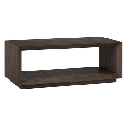 Hudson & Canal - Tannen 48in Wide Rectangular Coffee Table in Alder Brown - CT2158 veiw 1