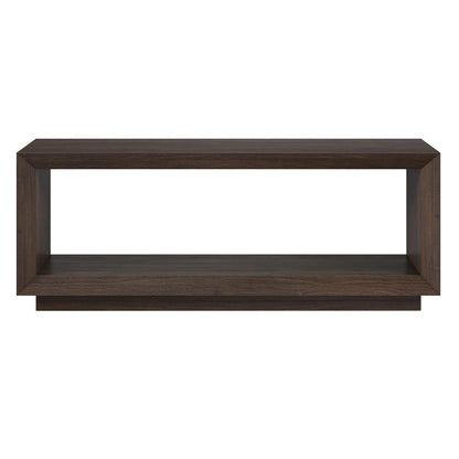 Hudson & Canal - Tannen 48in Wide Rectangular Coffee Table in Alder Brown - CT2158 veiw 2