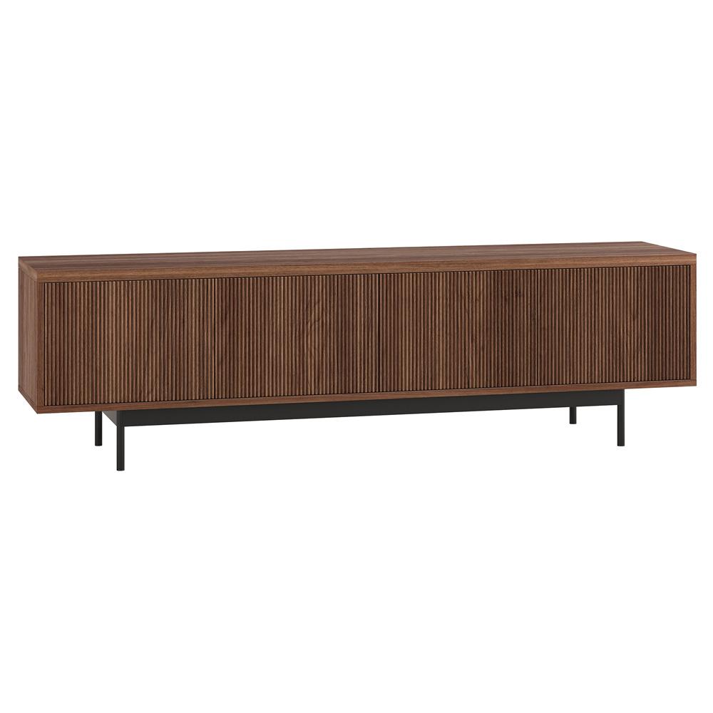 Hudson & Canal - Whitman Rectangular TV Stand for TVs up to 75in in Satin Walnut - TV2282 veiw 1