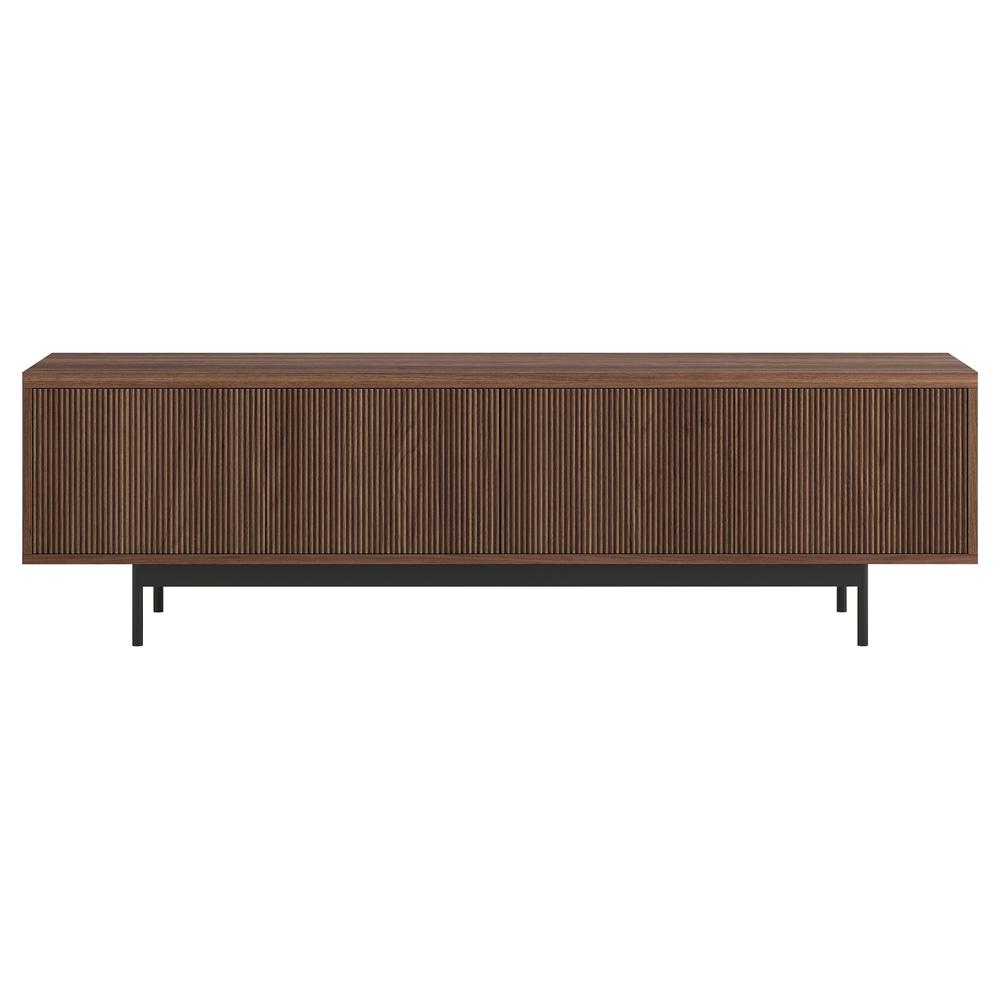 Hudson & Canal - Whitman Rectangular TV Stand for TVs up to 75in in Satin Walnut - TV2282 veiw 2