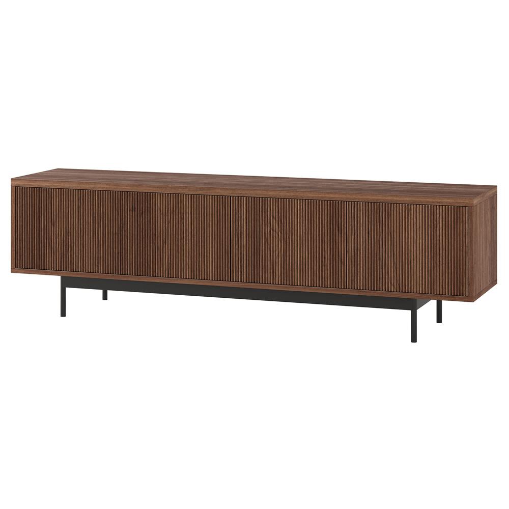 Hudson & Canal - Whitman Rectangular TV Stand for TVs up to 75in in Satin Walnut - TV2282 veiw 3