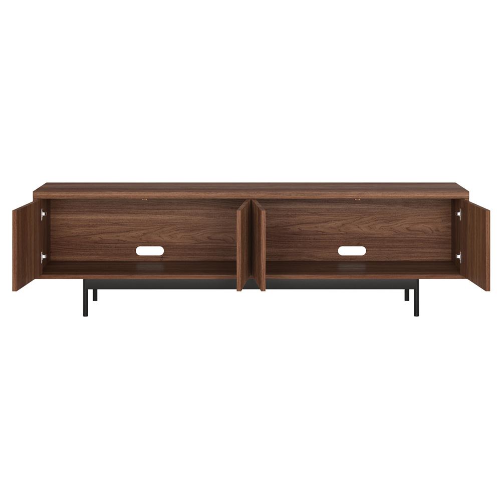 Hudson & Canal - Whitman Rectangular TV Stand for TVs up to 75in in Satin Walnut - TV2282 veiw 4