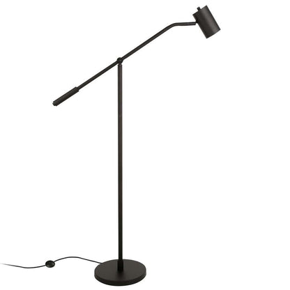 Hudson & Canal - Willis Pharmacy Floor Lamp with Metal Shade in Blackened Bronze/Blackened Bronze - FL0884 veiw 2