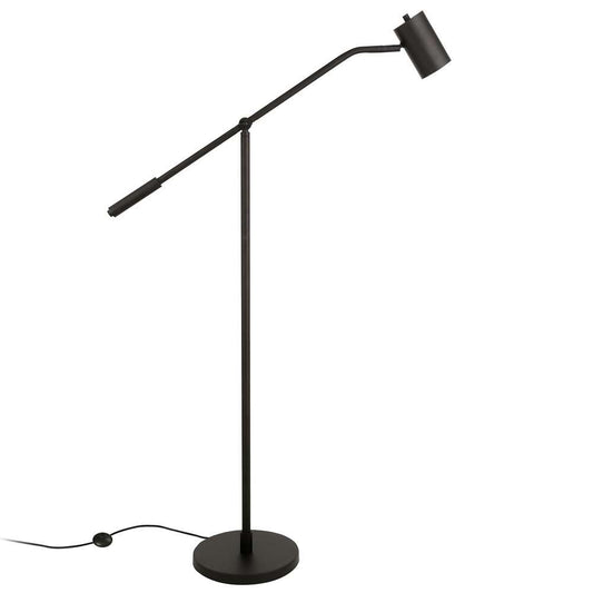 Hudson & Canal - Willis Pharmacy Floor Lamp with Metal Shade in Blackened Bronze/Blackened Bronze - FL0884 veiw 2