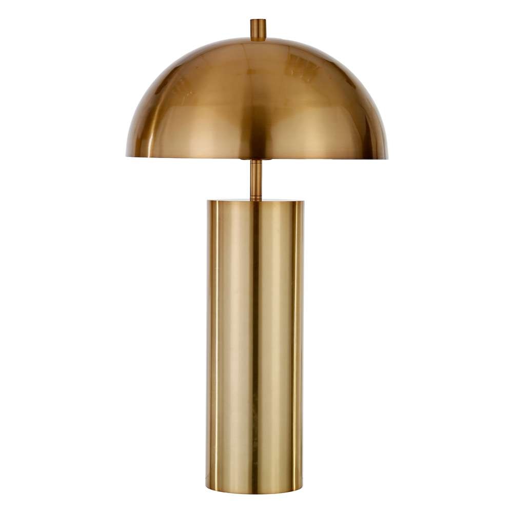 Hudson & Canal - York 27in Tall Table Lamp with Metal Shade in Brass/Brass - TL0721 veiw 1