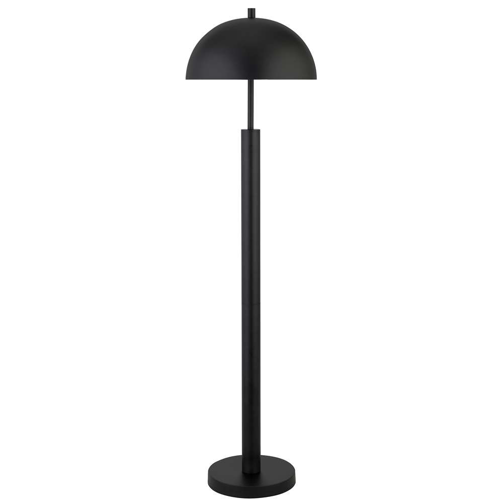 Hudson & Canal - York 58in Tall Floor Lamp with Metal Shade in Blackened Bronze - FL1766 veiw 1
