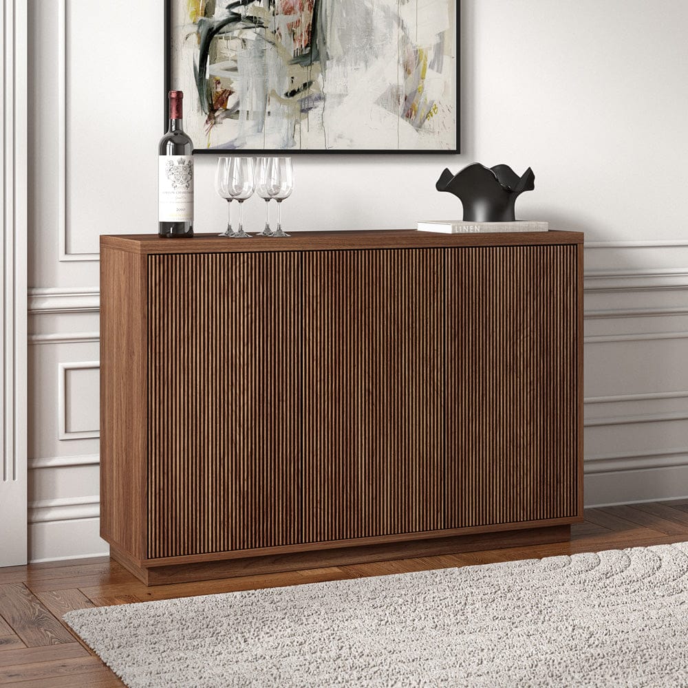 Hudson & Canal - Alston 48" Wide Rectangular Buffet Table in Satin Walnut - BF2412 view 9