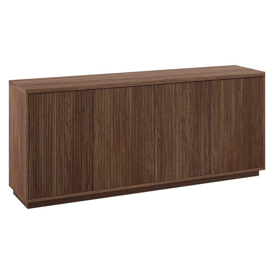 Hudson & Canal - Alston 68" Wide Rectangular Buffet Table in Satin Walnut - BF2413 view 1
