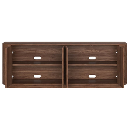 Hudson & Canal - Canton Rectangular TV Stand for TVs up to 75in in Satin Walnut - TV2522 view 4