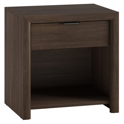 Hudson & Canal - Clara 24in Rectangular Nightstand in Brown Oak - NS2482 view 1