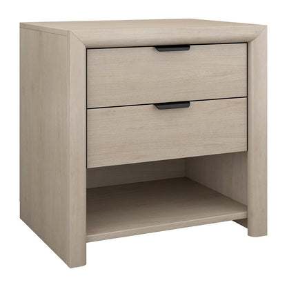 Hudson & Canal - Clarice 24in Rectangular Nightstand in Alder White - NS2484 view 1