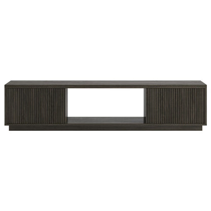 Hudson & Canal - Dorian Rectangular TV Stand for TV's up to 78" in Alder Brown - TV2430 view 2