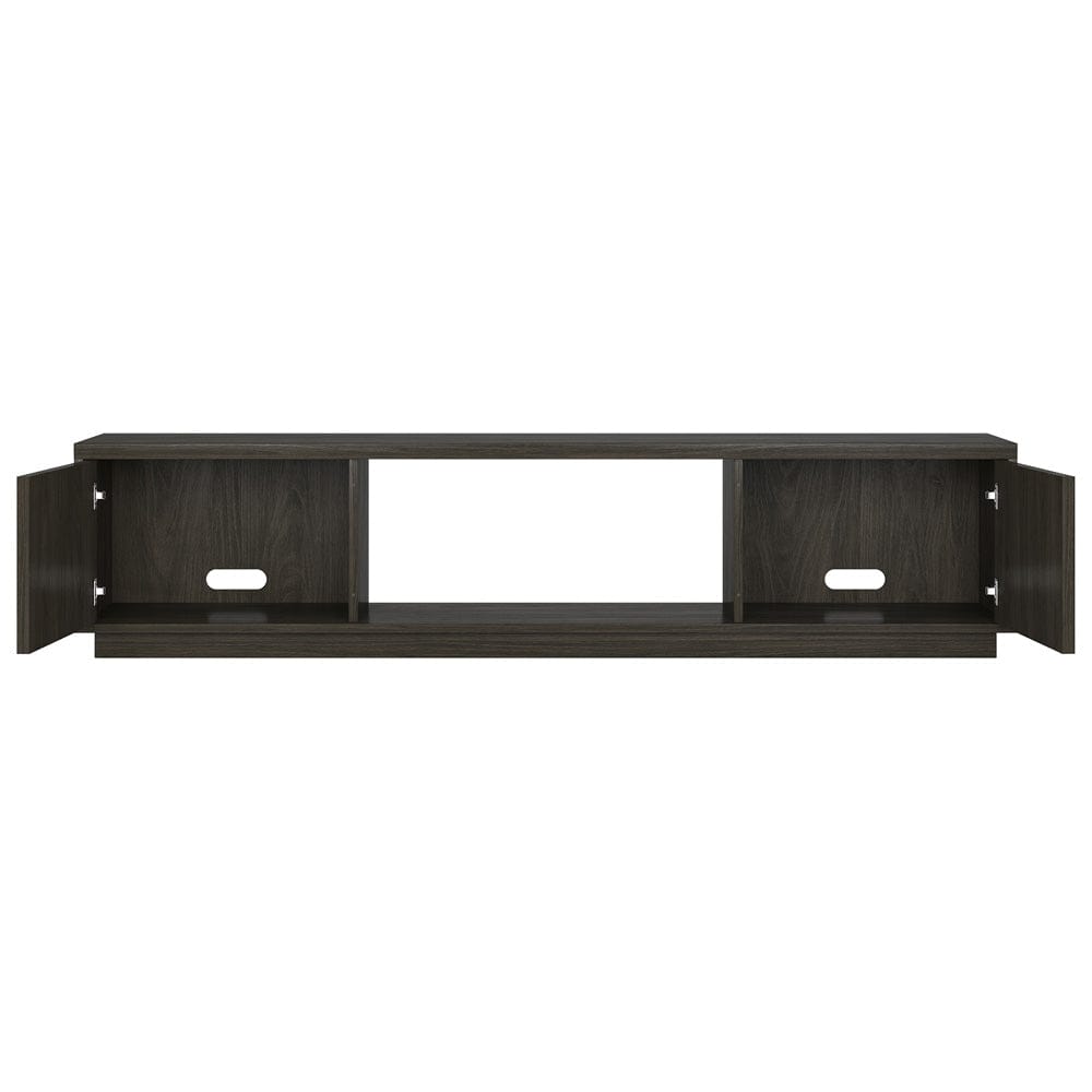 Hudson & Canal - Dorian Rectangular TV Stand for TV's up to 78" in Alder Brown - TV2430 view 4