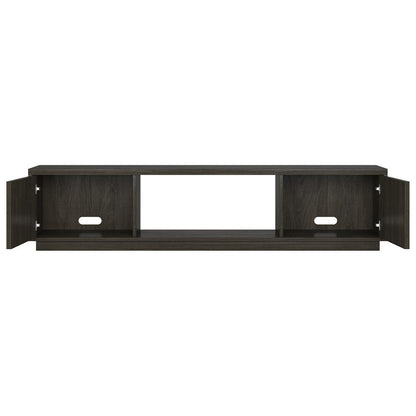 Hudson & Canal - Dorian Rectangular TV Stand for TV's up to 78" in Alder Brown - TV2430 view 4