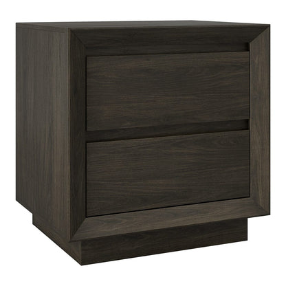 Hudson & Canal - Emmett 24" Wide Rectangular Nightstand in Alder Brown - NS2427 view 1
