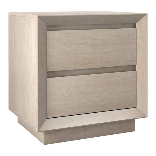 Hudson & Canal - Emmett 24" Wide Rectangular Nightstand in Alder White - NS2426 view 1