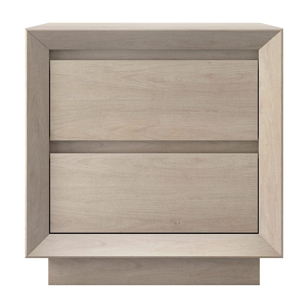 Hudson & Canal - Emmett 24" Wide Rectangular Nightstand in Alder White - NS2426 view 2