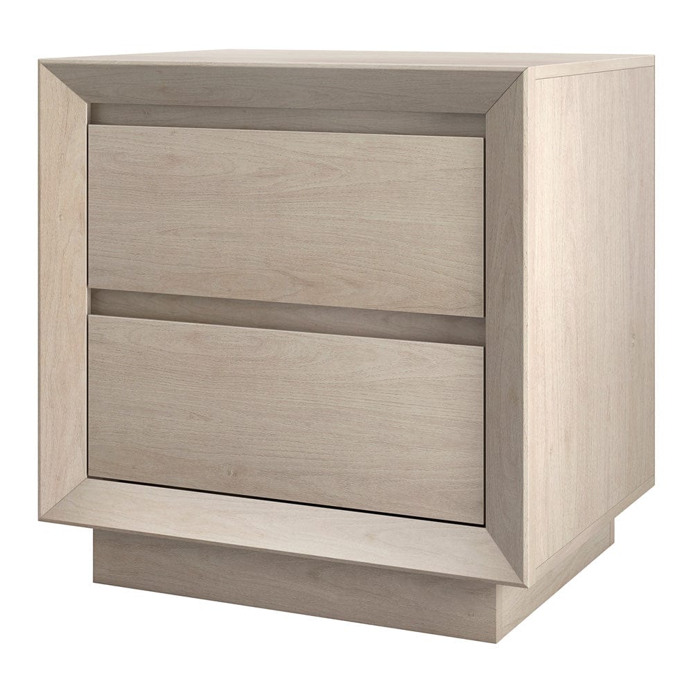 Hudson & Canal - Emmett 24" Wide Rectangular Nightstand in Alder White - NS2426 view 3