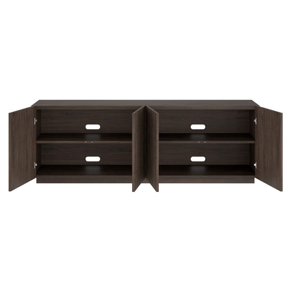 Hudson & Canal - Halifax Rectangular TV Stand for TV's up to 75" in Alder Brown - TV2384 view 4