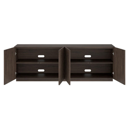 Hudson & Canal - Halifax Rectangular TV Stand for TV's up to 75" in Alder Brown - TV2384 view 4