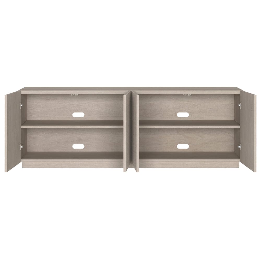 Hudson & Canal - Halifax Rectangular TV Stand for TV's up to 75" in Alder White - TV2383 view 4
