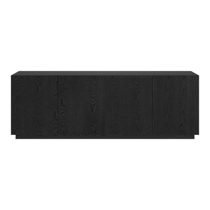 Hudson & Canal - Halifax Rectangular TV Stand for TV's up to 75" in Black Grain - TV2382 view 2
