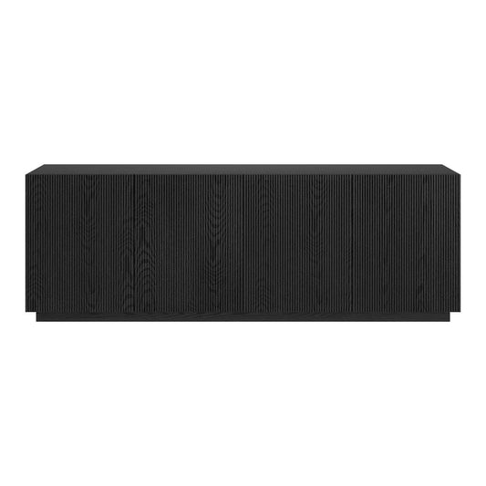 Hudson & Canal - Halifax Rectangular TV Stand for TV's up to 75" in Black Grain - TV2382 view 2