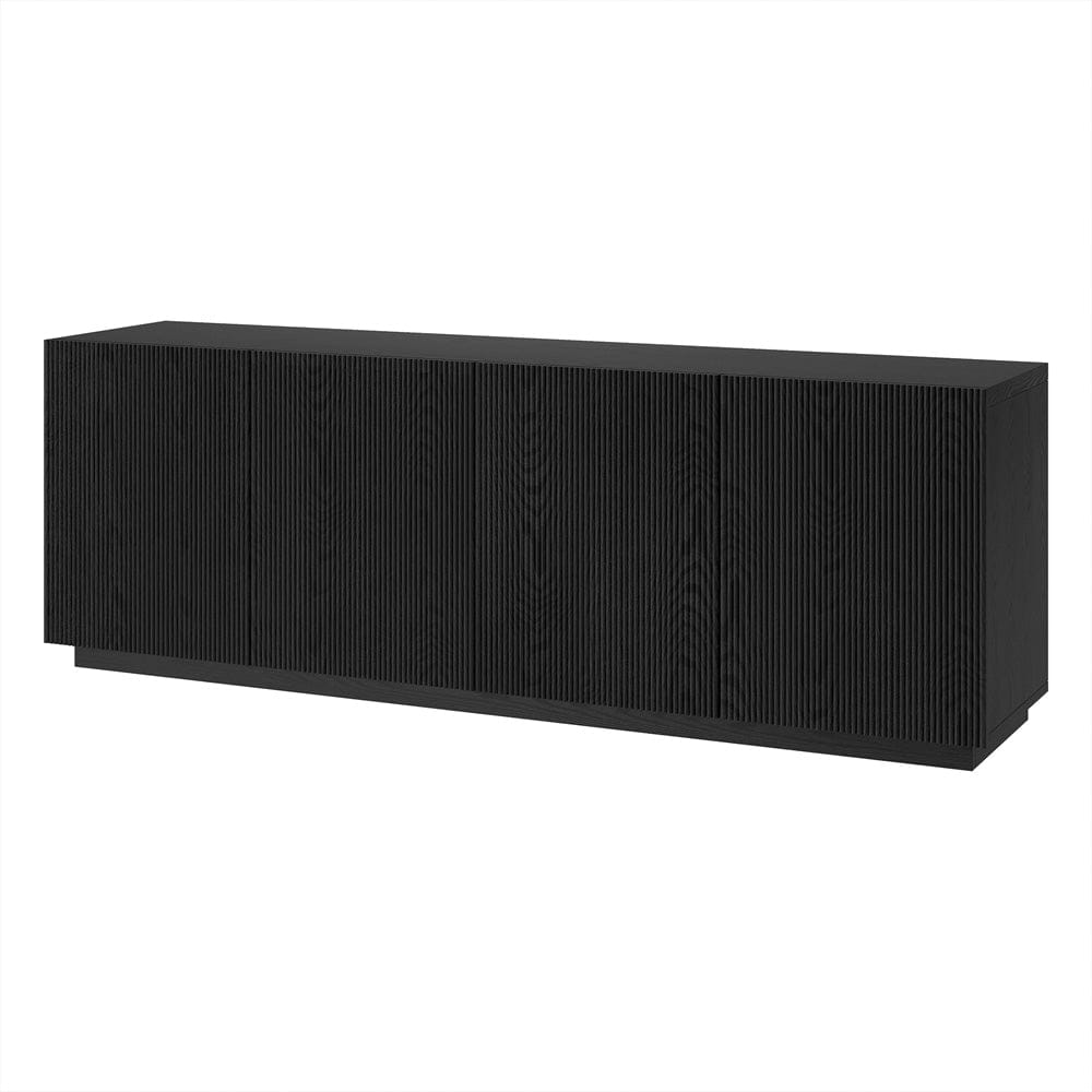 Hudson & Canal - Halifax Rectangular TV Stand for TV's up to 75" in Black Grain - TV2382 view 3