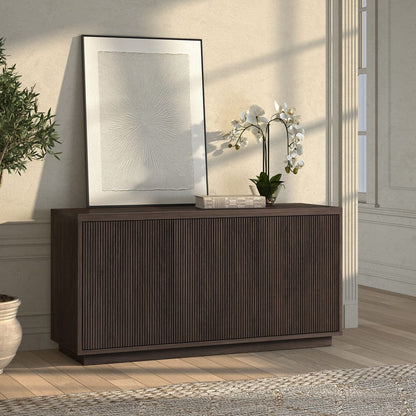 Hudson & Canal - Hanson Rectangular TV Stand for TV's up to 50" in Alder Brown - TV2390 view 8