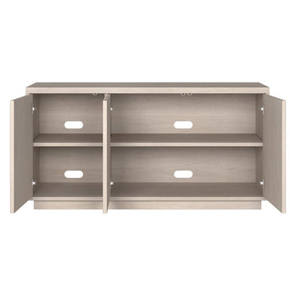 Hudson & Canal - Hanson Rectangular TV Stand for TV's up to 50" in Alder White - TV2389 view 4