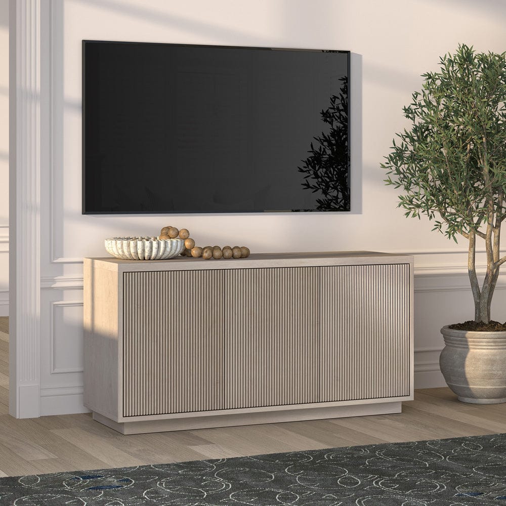 Hudson & Canal - Hanson Rectangular TV Stand for TV's up to 50" in Alder White - TV2389 view 9