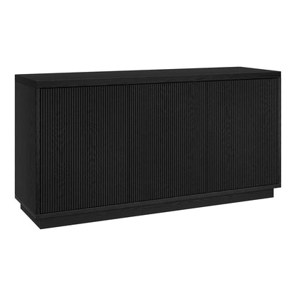 Hudson & Canal - Hanson Rectangular TV Stand for TV's up to 50" in Black Grain - TV2388 view 1